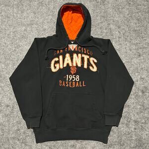 San Francisco Giants Hoodie Black Orange Size M Used – Excellent